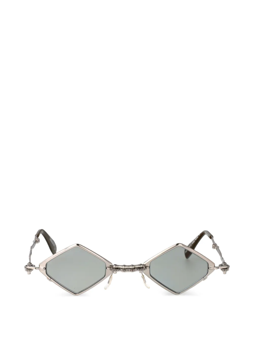 Kuboraum Maske H80 geometric-frame sunglasses - Silber