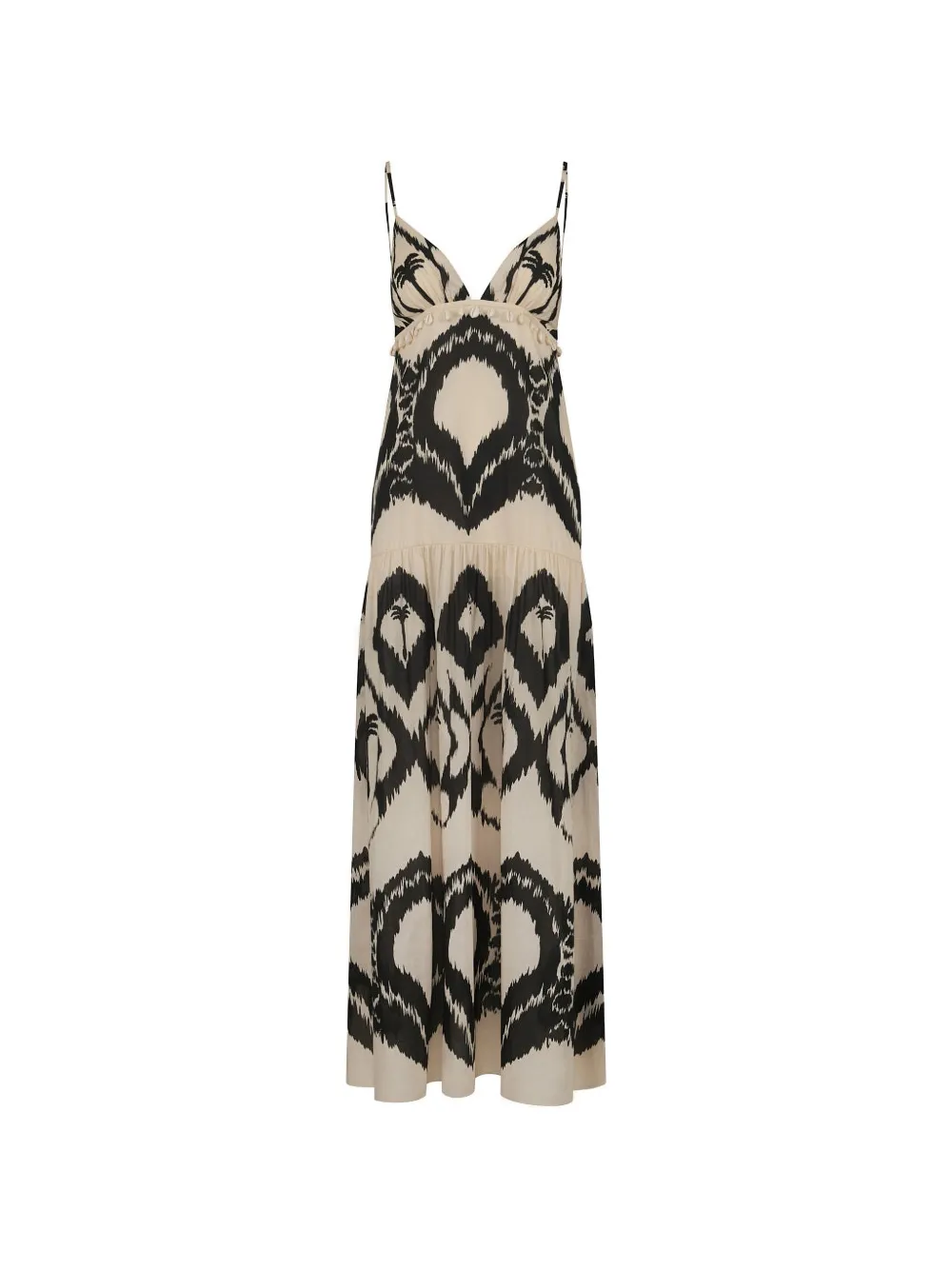 Johanna Ortiz Zea Palm maxi dress - Toni neutri