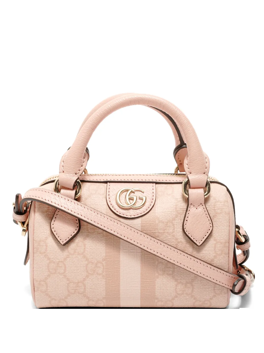 Gucci Pre-Owned 2020-2025 Ophidia mini Boston bag - Rosa