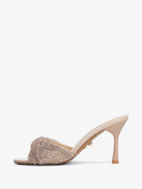TWENTY FOURHAITCH crystal-embellished Canberra mules