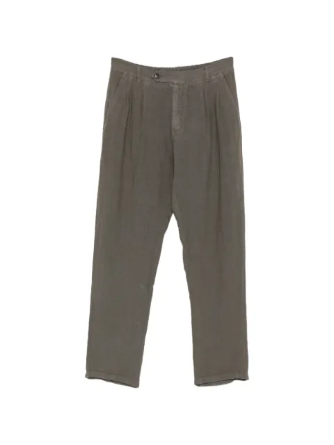 MC2 Saint Barth Havier pleated-front trousers