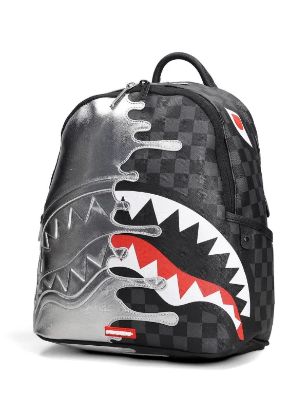 Sprayground チェッカーボード シャークマウス バックパック