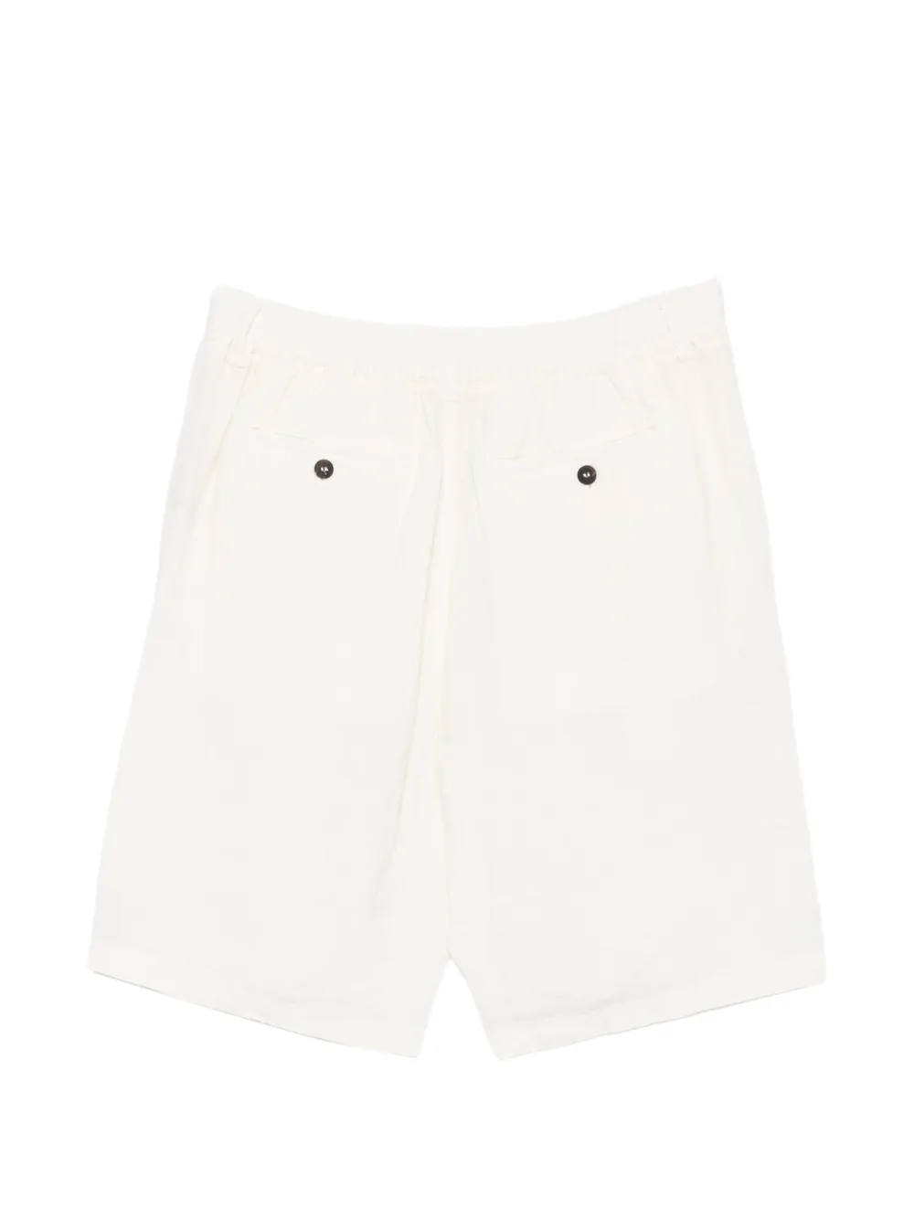 MC2 Saint Barth Sebastian shorts met knoopsluiting Wit