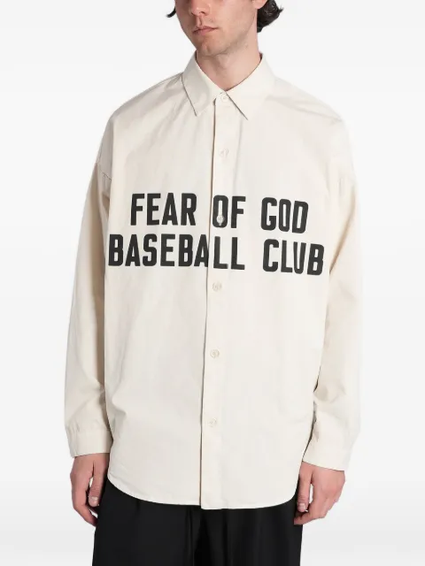 Fear Of God logo-print shirt