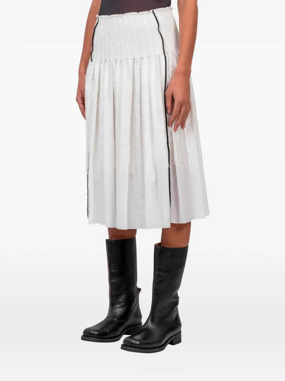 Paloma Wool Lupe plooirok Wit