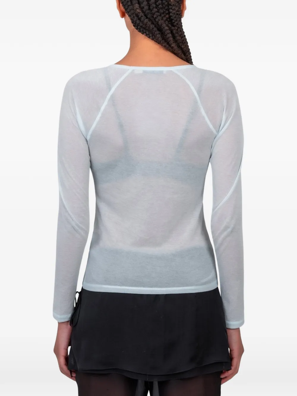 Paloma Wool Hiro long-sleeve Top | Blue | FARFETCH