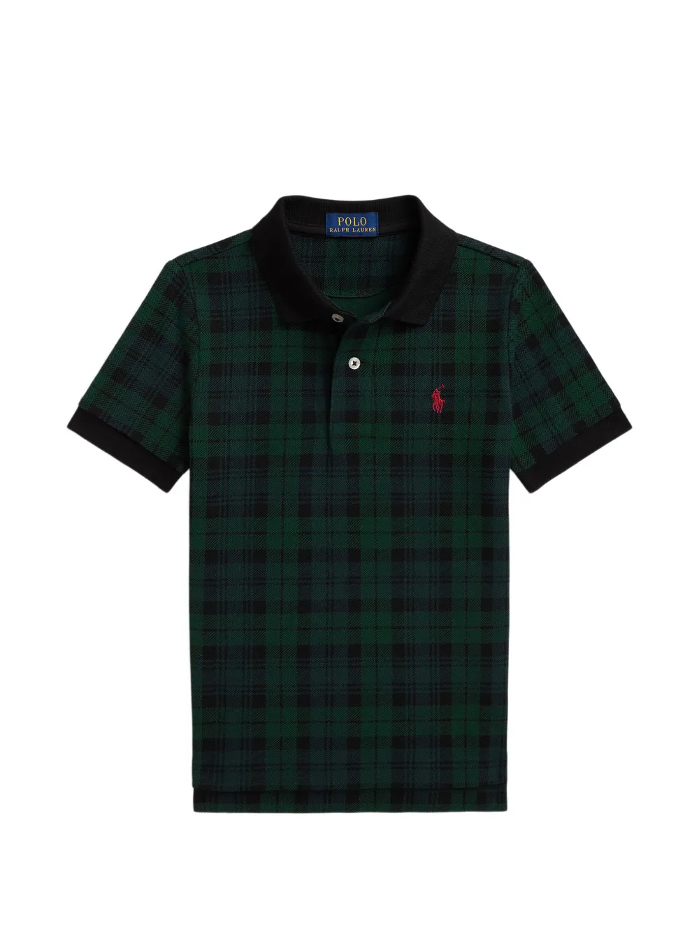 POLO RALPH LAUREN KIDS Poloshirt mit Logo-Stickerei - Grün