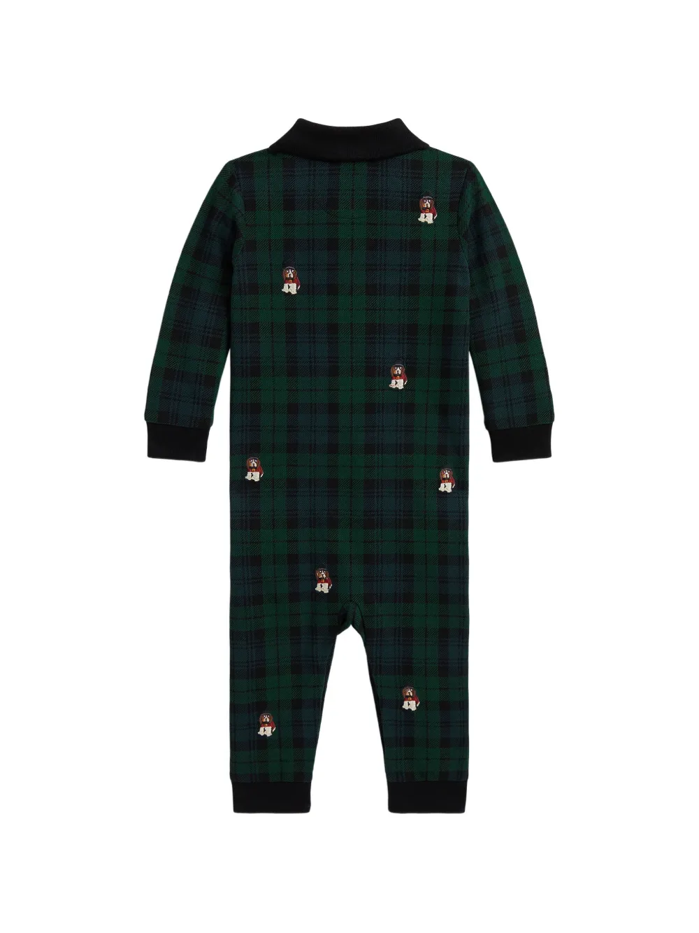 POLO RALPH LAUREN KIDS Romper met polokraag Groen