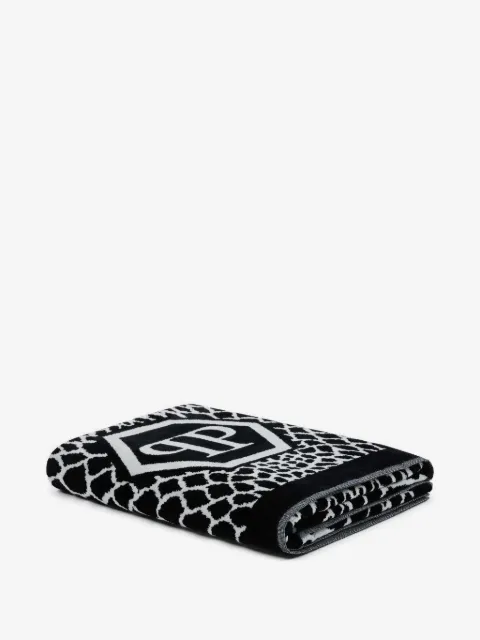 Philipp Plein 비치 타월 파이톤 비치 95 x 180cm