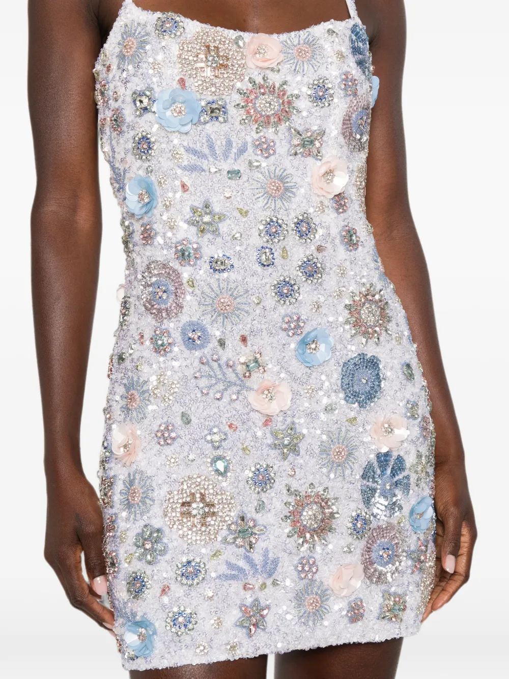 Rachel Gilbert Francesca Mini in White, view 5
