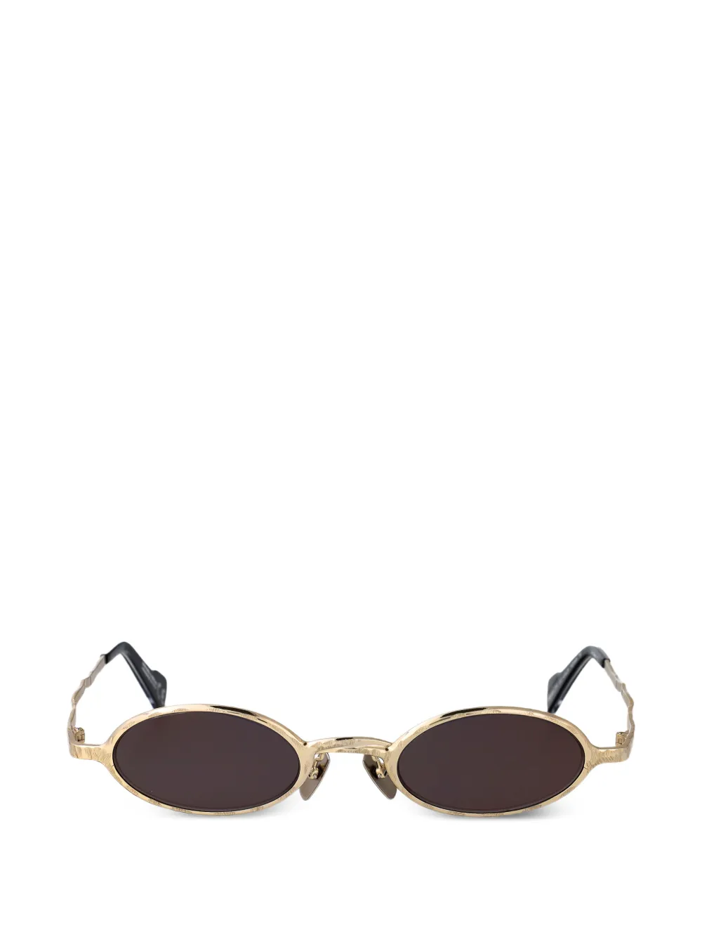 Kuboraum Maske Z24 oval-frame sunglasses - Gold