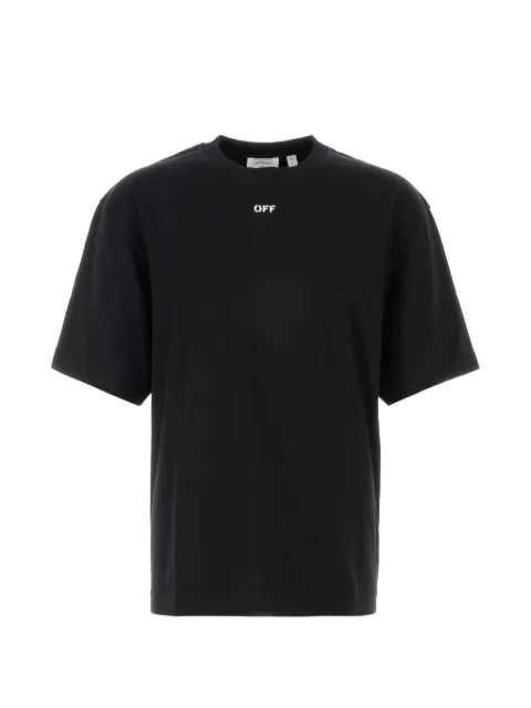 Off-White logo-print cotton T-shirt