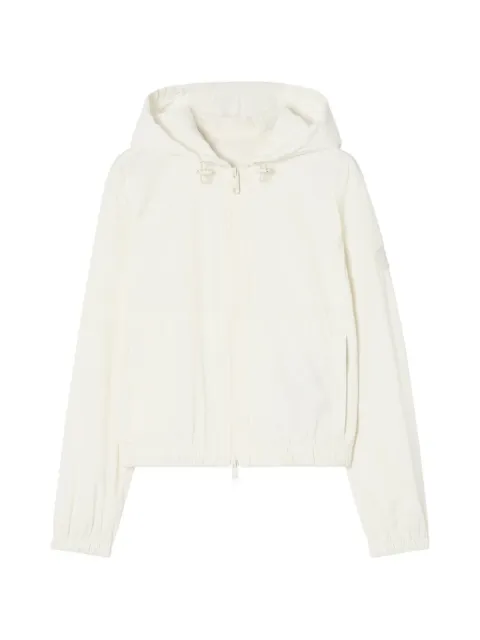 Burberry knight stamp hooded jacket