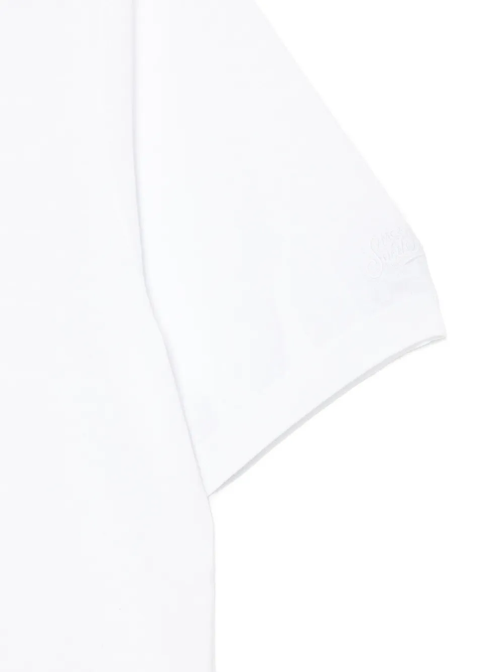 MC2 Saint Barth T-shirt met geborduurd logo Wit