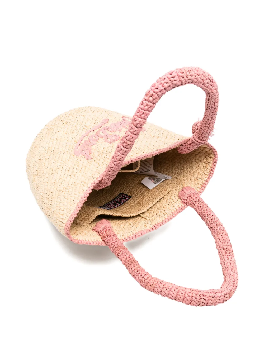 MC2 Saint Barth Marcy shopper met kwastje Beige