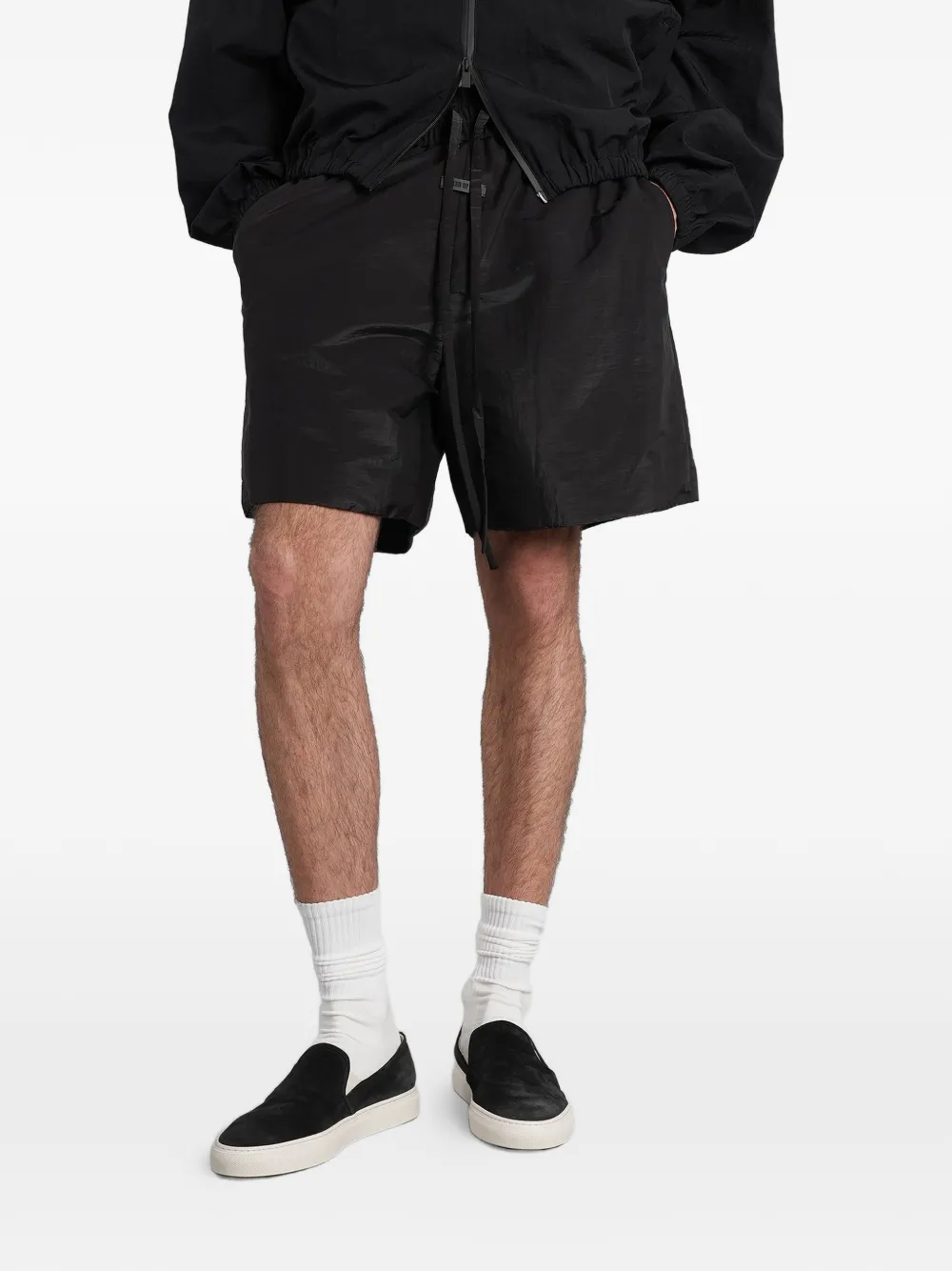 Fear Of God drawstring-waist shorts - Nero