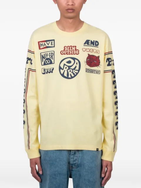BY PARRA graphic-print long-sleeve T-shirt