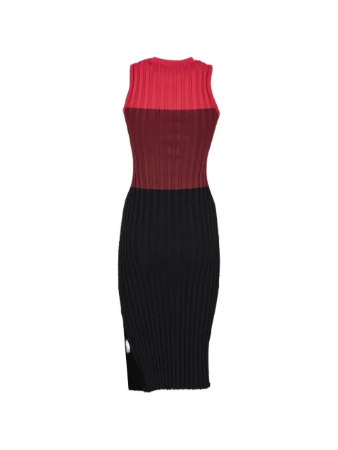 Altuzarra ribbed-knit colour-block dress