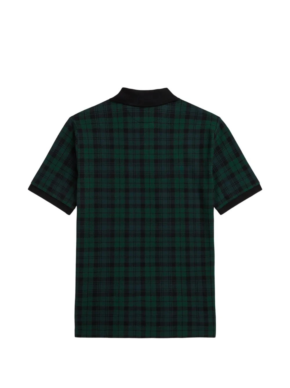 POLO RALPH LAUREN KIDS Geruit poloshirt Groen