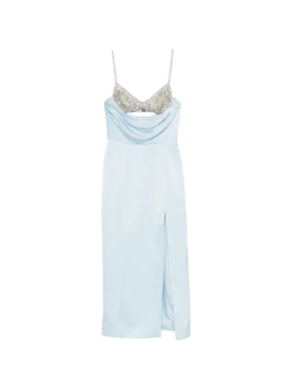 Rachel Gilbert Celestia Dress in Blue