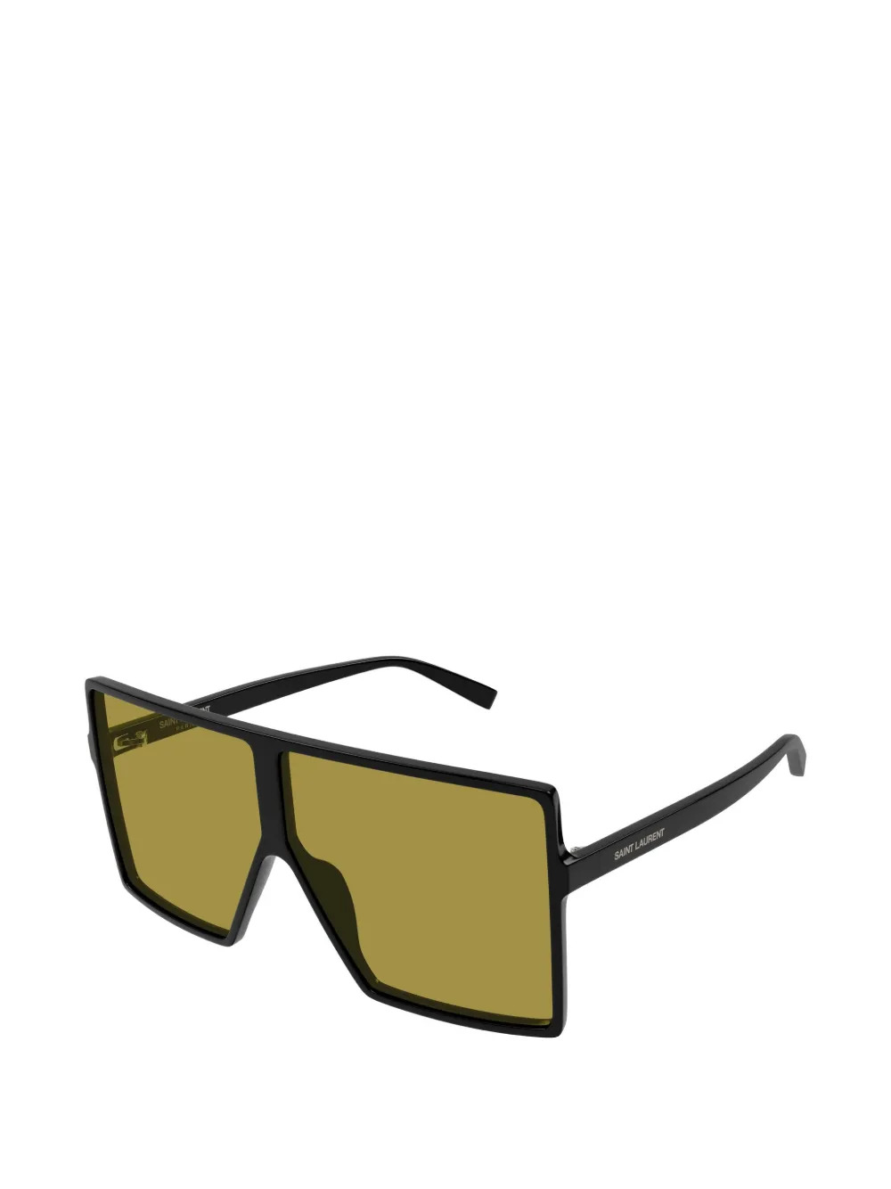 Saint Laurent Eyewear SL 909 Betty S zonnebril met vierkant montuur Zwart