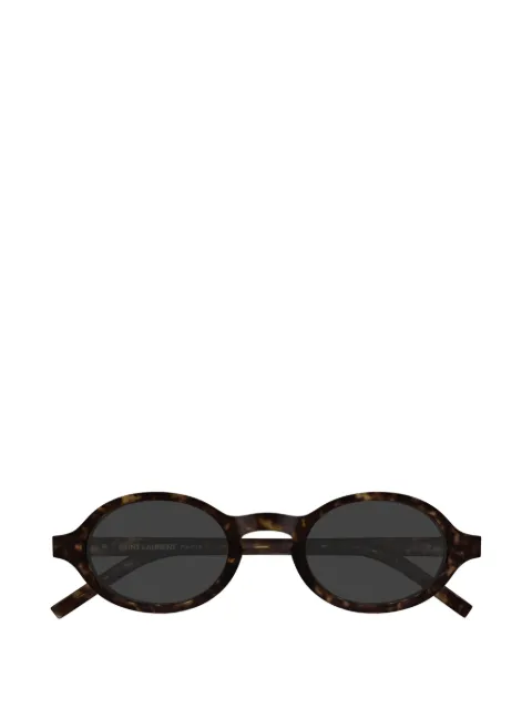Saint Laurent Eyewear SL  M161 tortoiseshell-effect round-frame sunglasses