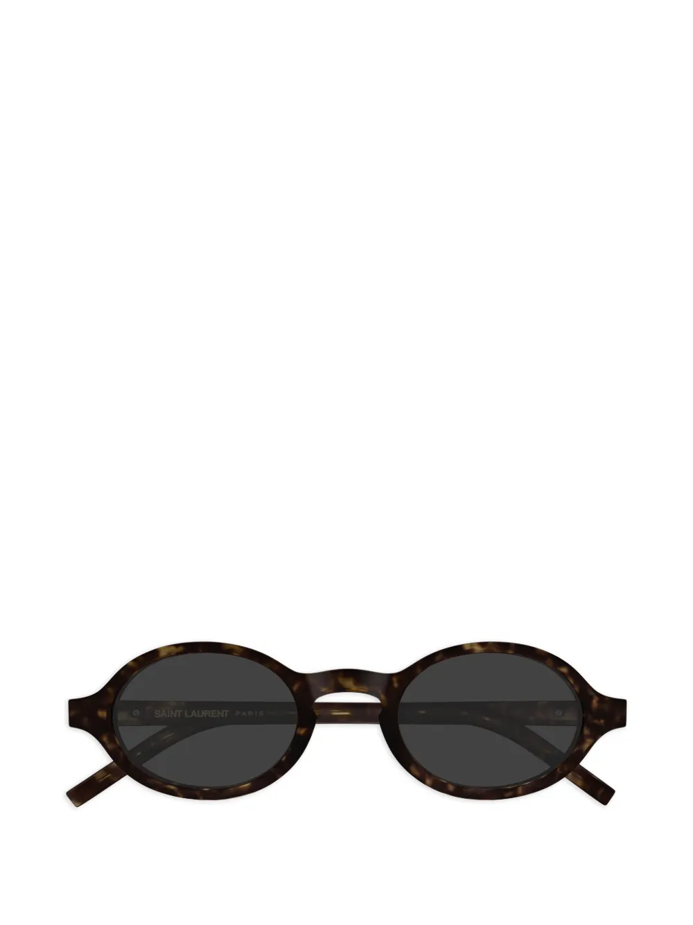Saint Laurent Eyewear SL M161 tortoiseshell-effect round-frame sunglasses - Marrone