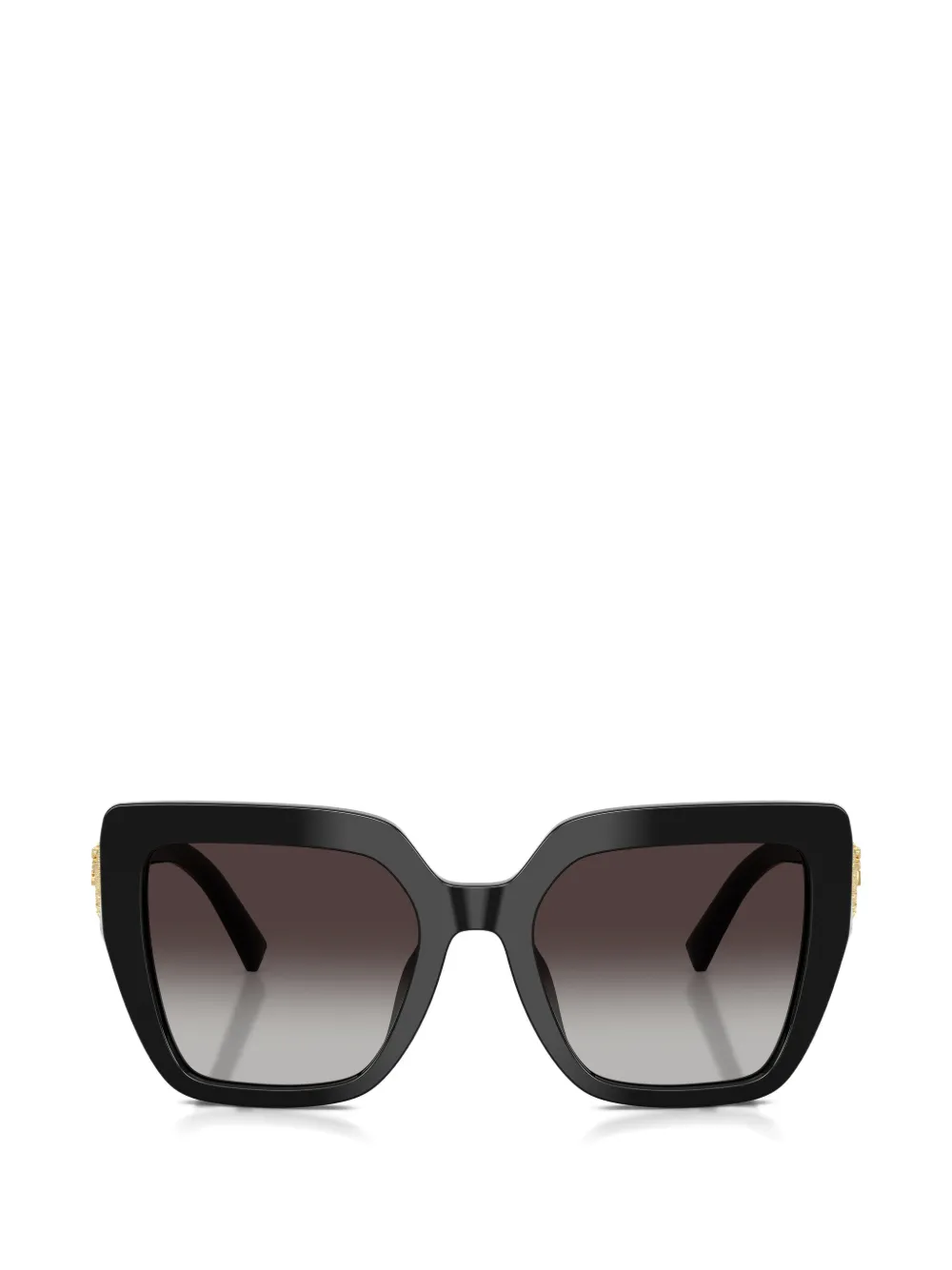 Dolce & Gabbana Eyewear square-frame oversized sunglasses - Nero