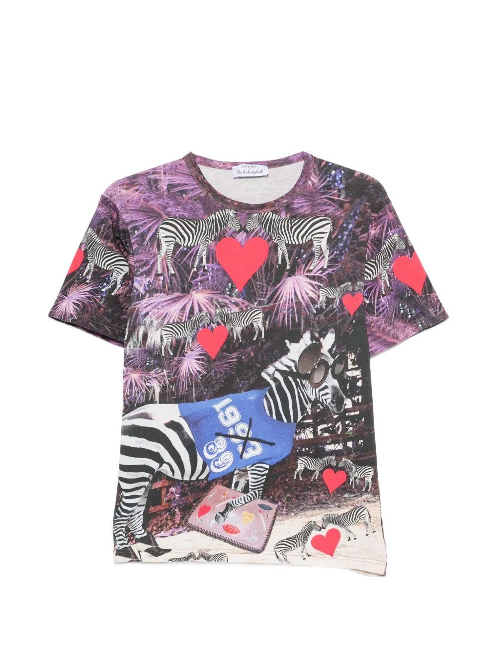 The Artistylist T-shirt con grafica - Viola