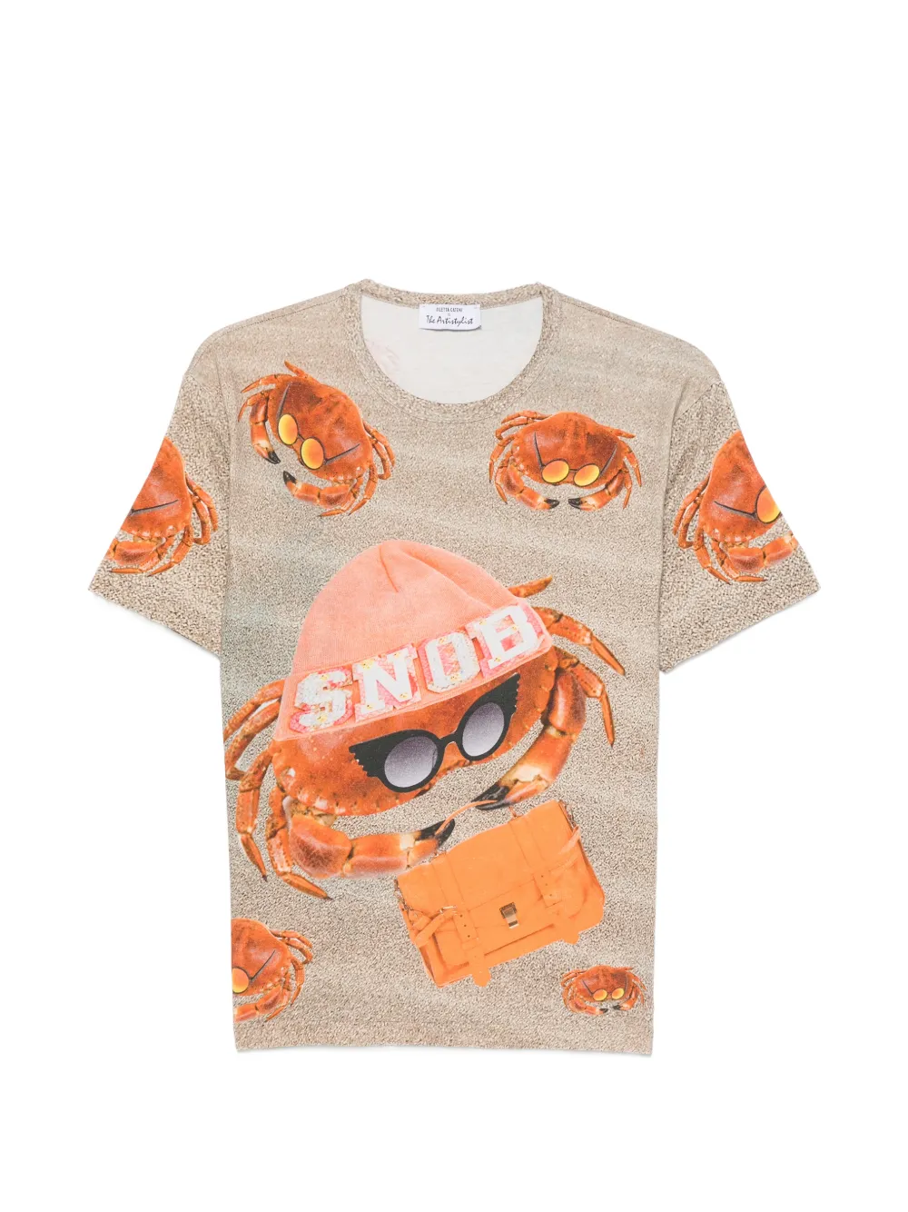 The Artistylist Snow Crabs crab-print T-shirt