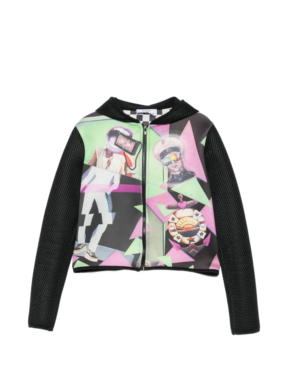 The Artistylist graphic-print hoodie - Schwarz