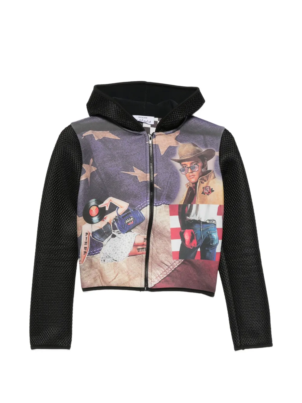 The Artistylist graphic-print skirt - Blu