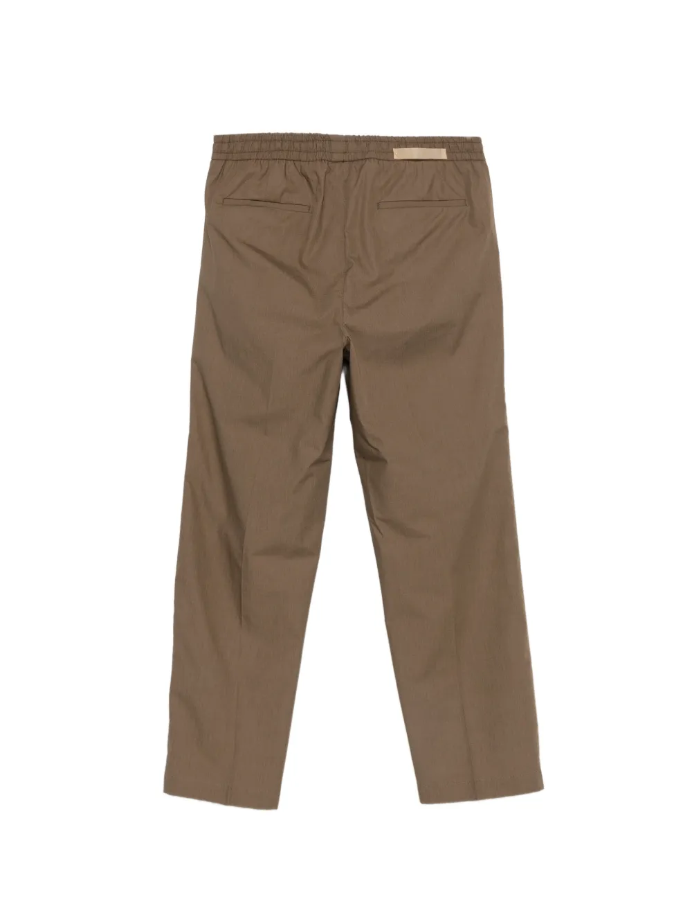Briglia 1949 Broek met elastische taille en trekkoord Bruin