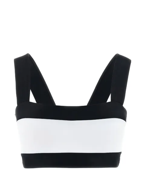 Goldbergh Plonge contrast-panel bikini top