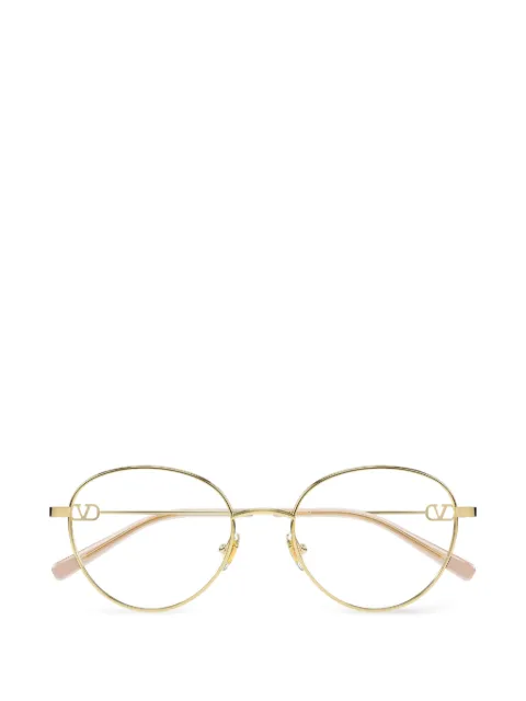 VALENTINO GARAVANI EYEWEAR VLogo Signature round-frame glasses