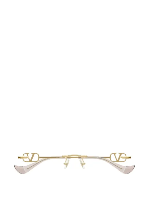 VALENTINO GARAVANI EYEWEAR VLogo rimless glasses