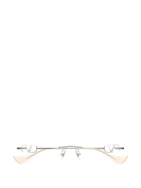 VALENTINO GARAVANI EYEWEAR VLogo rimless glasses