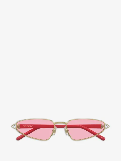 VALENTINO GARAVANI EYEWEAR Zonnebril met geometrisch montuur