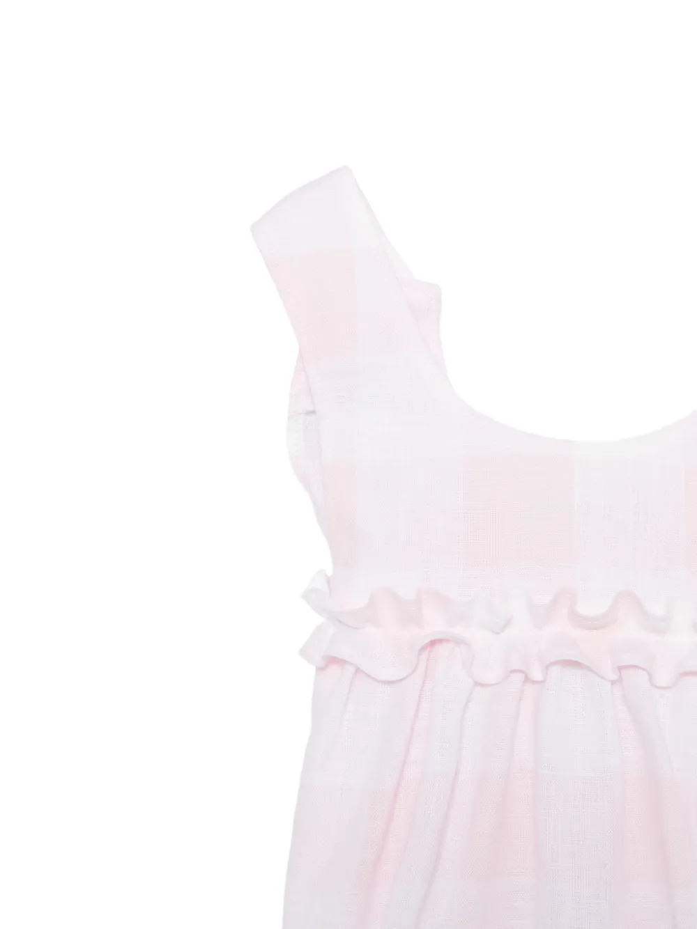 Il Gufo Twee jurken met ruches Roze