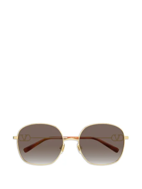 VALENTINO GARAVANI EYEWEAR VLogo geometric-frame sunglasses