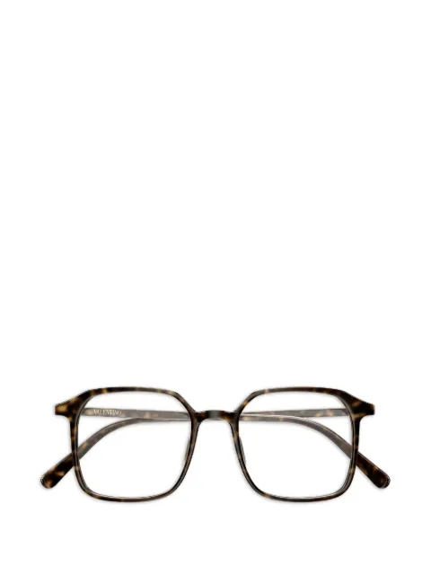 VALENTINO GARAVANI EYEWEAR VLogo tortoise-shell glasses