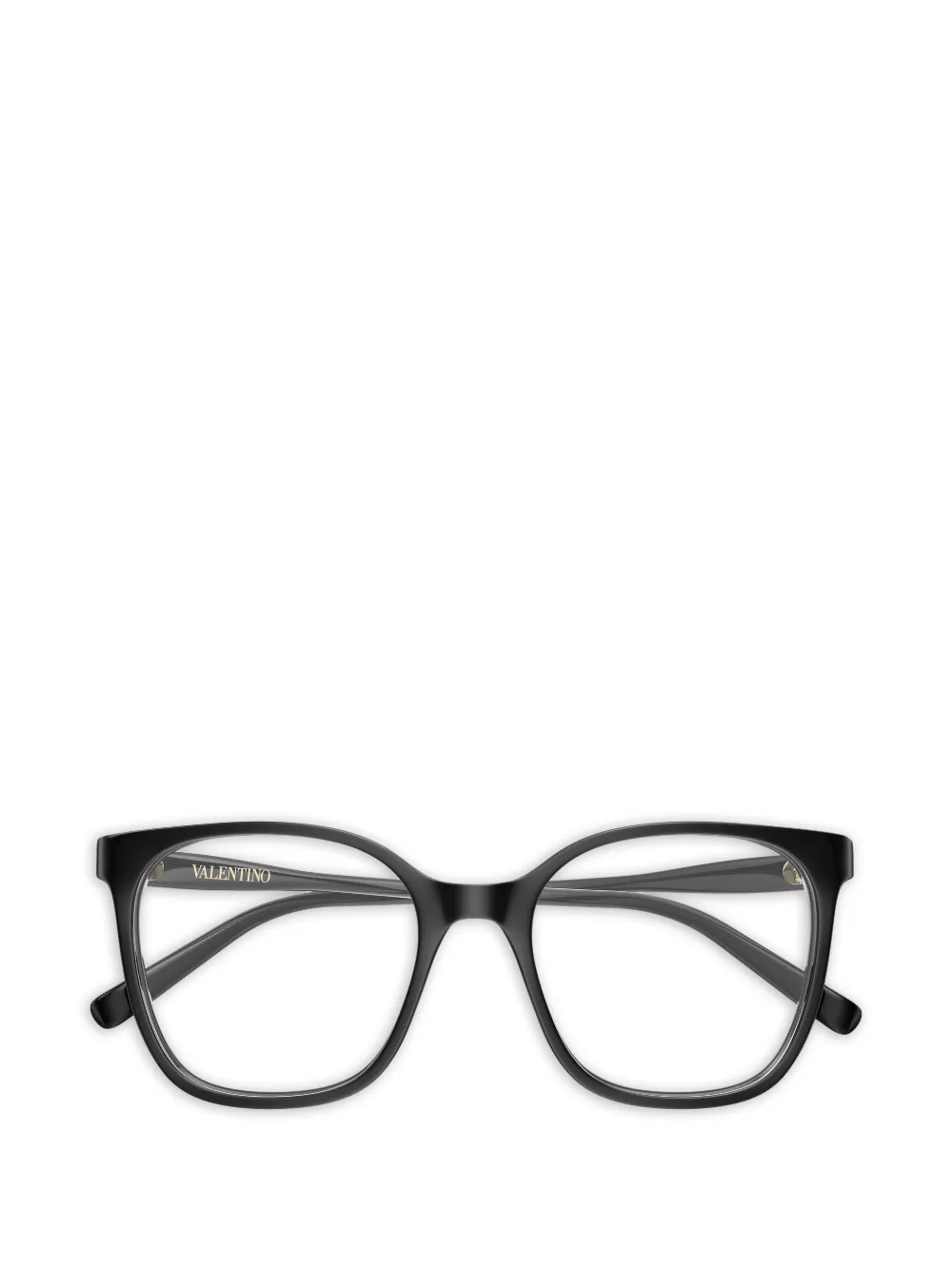 VALENTINO GARAVANI EYEWEAR rectangle-frame glasses - Nero