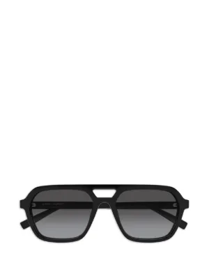 Saint Laurent パイロット サングラス | ブラック | FARFETCH JP