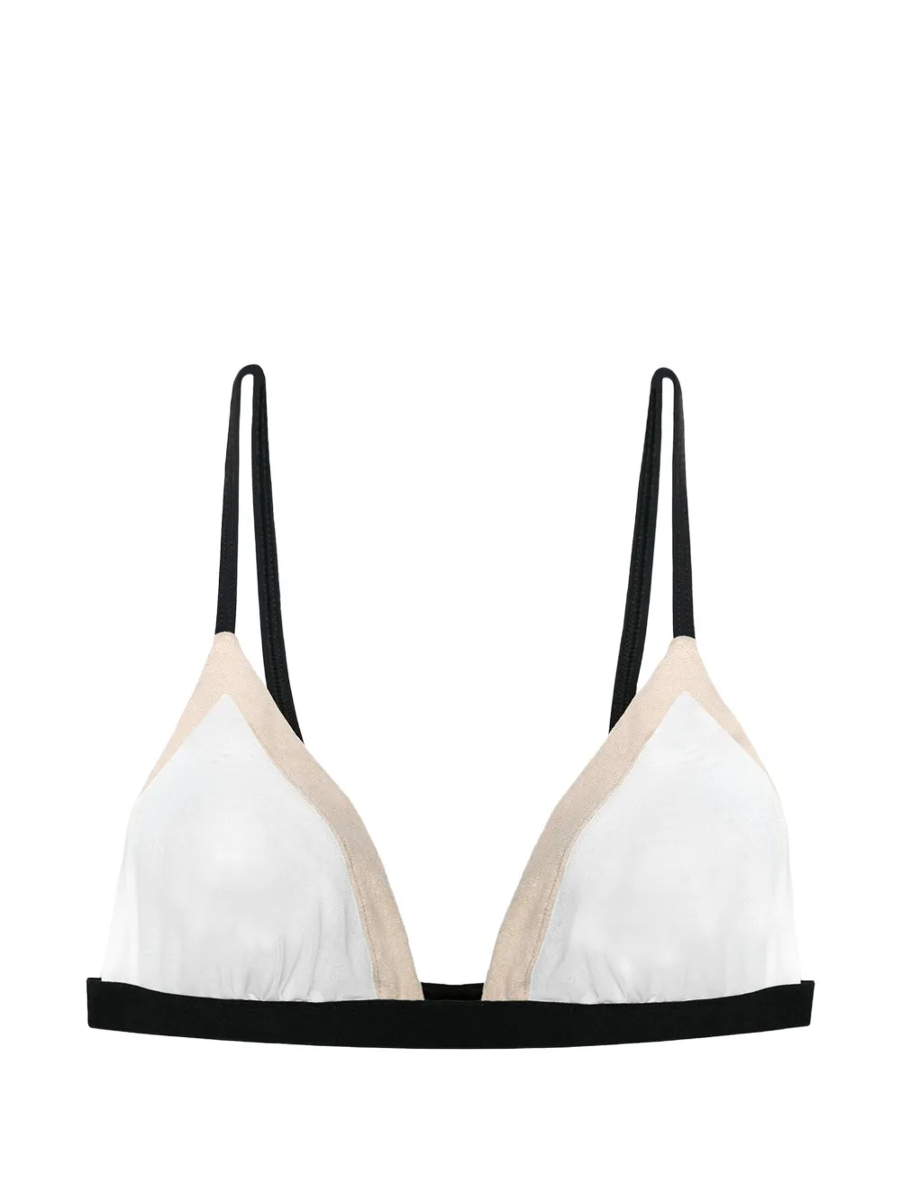 Undress Code You Are Enough triangle bra - Bianco
