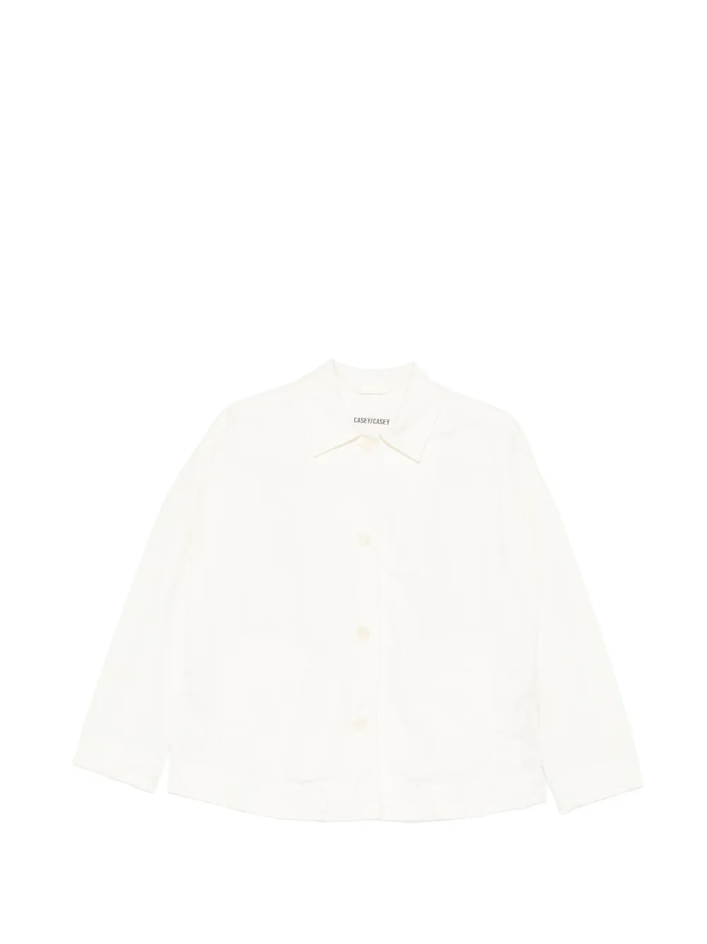 Casey Casey button-up classic-collar jacket - Neutrals