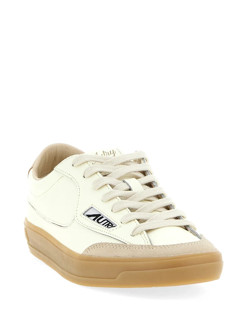 Autry Windscape Low leather sneakers Beige