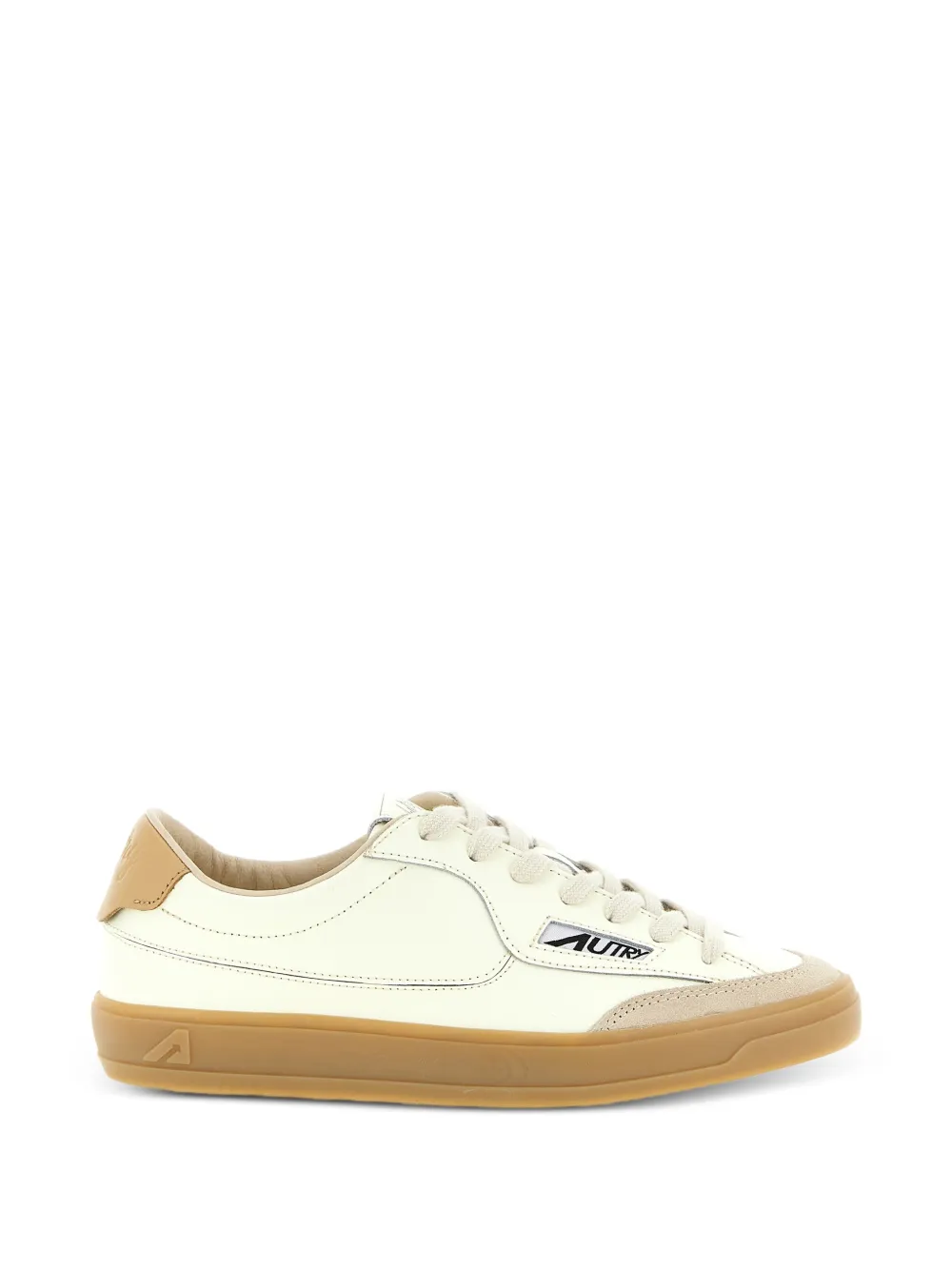 Autry Windscape Low leather sneakers - Nude