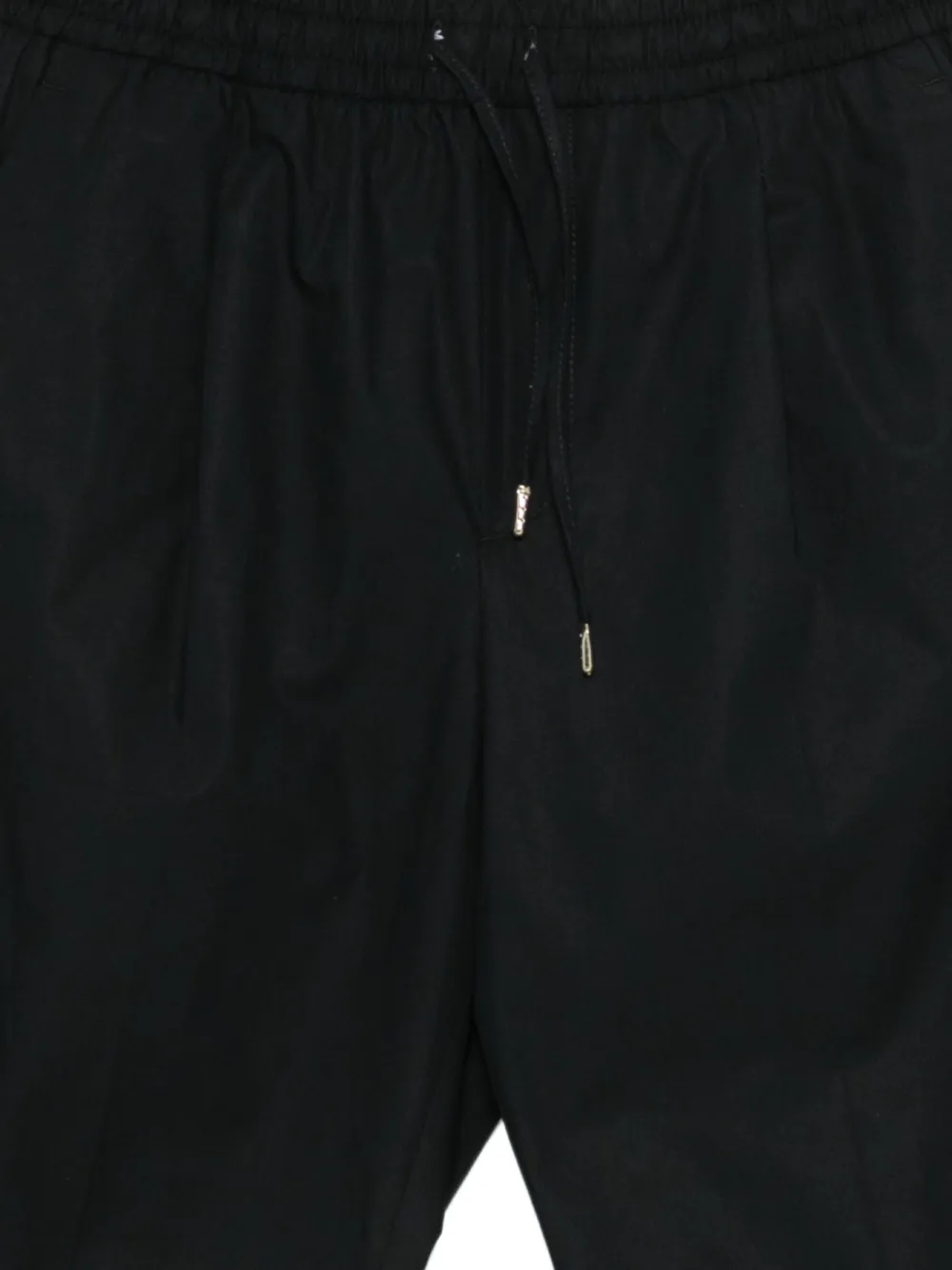 Briglia 1949 Wimbledon broek met trekkoordtaille Zwart
