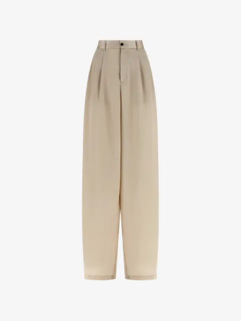 Jejia pantalon à effet froissé et passepoil