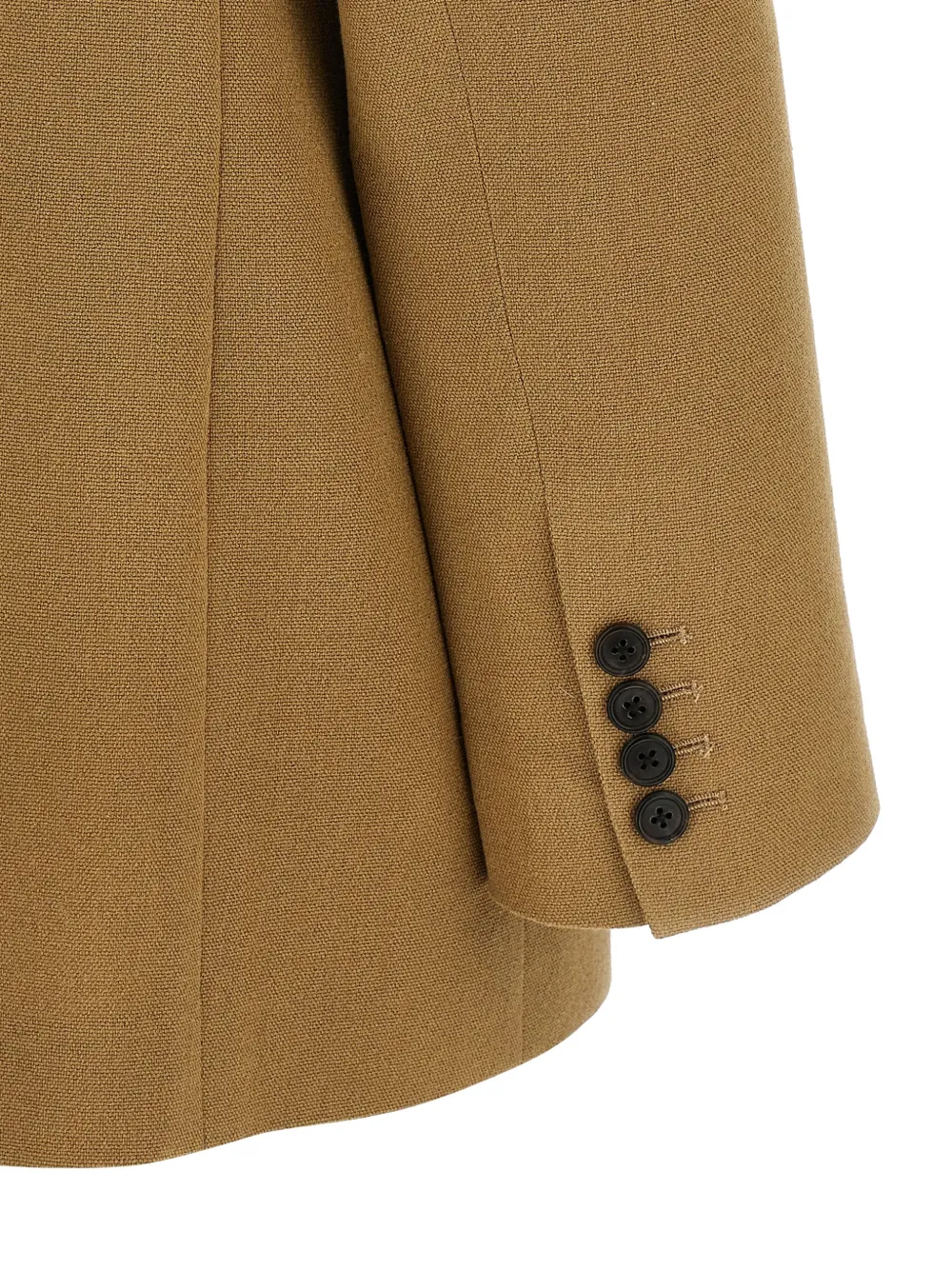 The Row Ezri blazer met enkele rij knopen Beige
